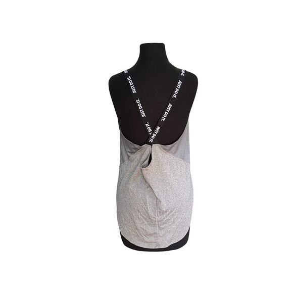 Nike Dri-Fit Tank Bundle XL (2) Grey & Purple Blue Racerback - Picture 4 of 16